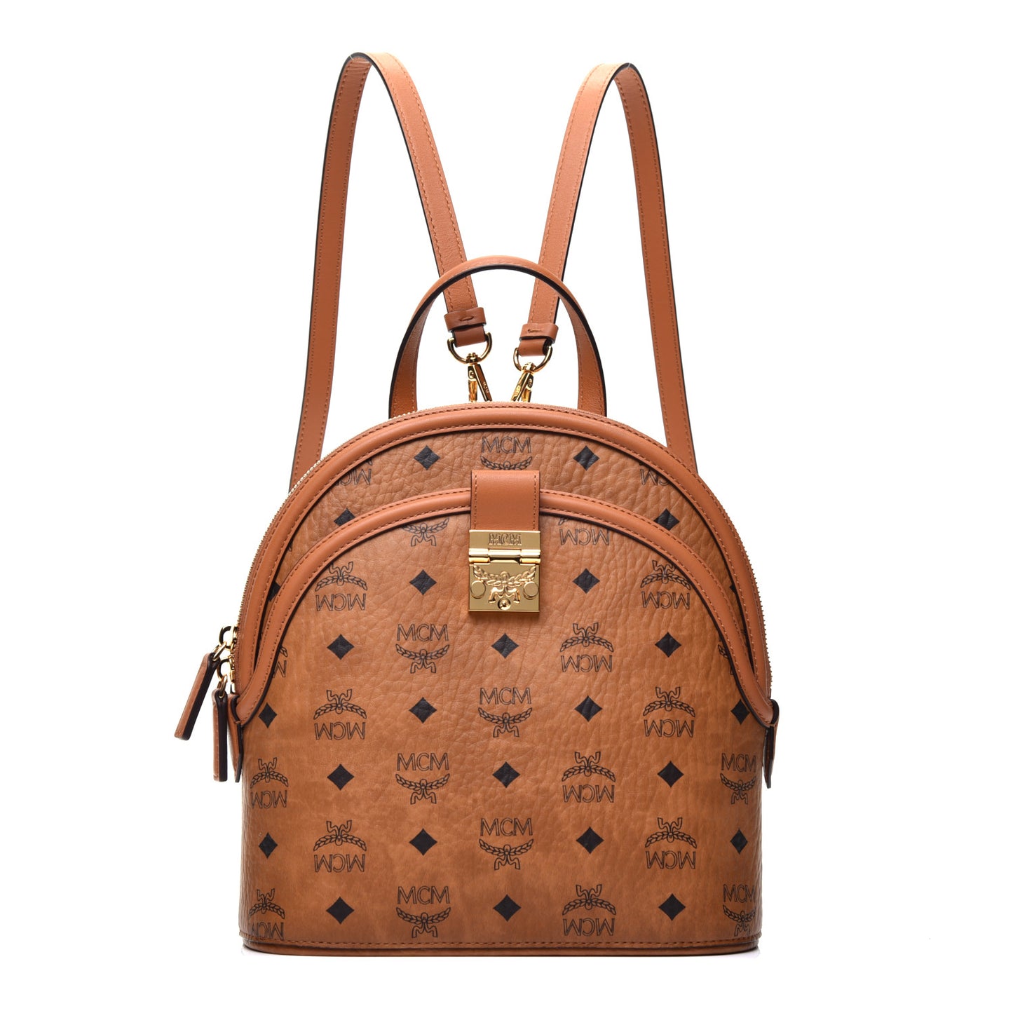 Visetos Small Anna Backpack Cognac