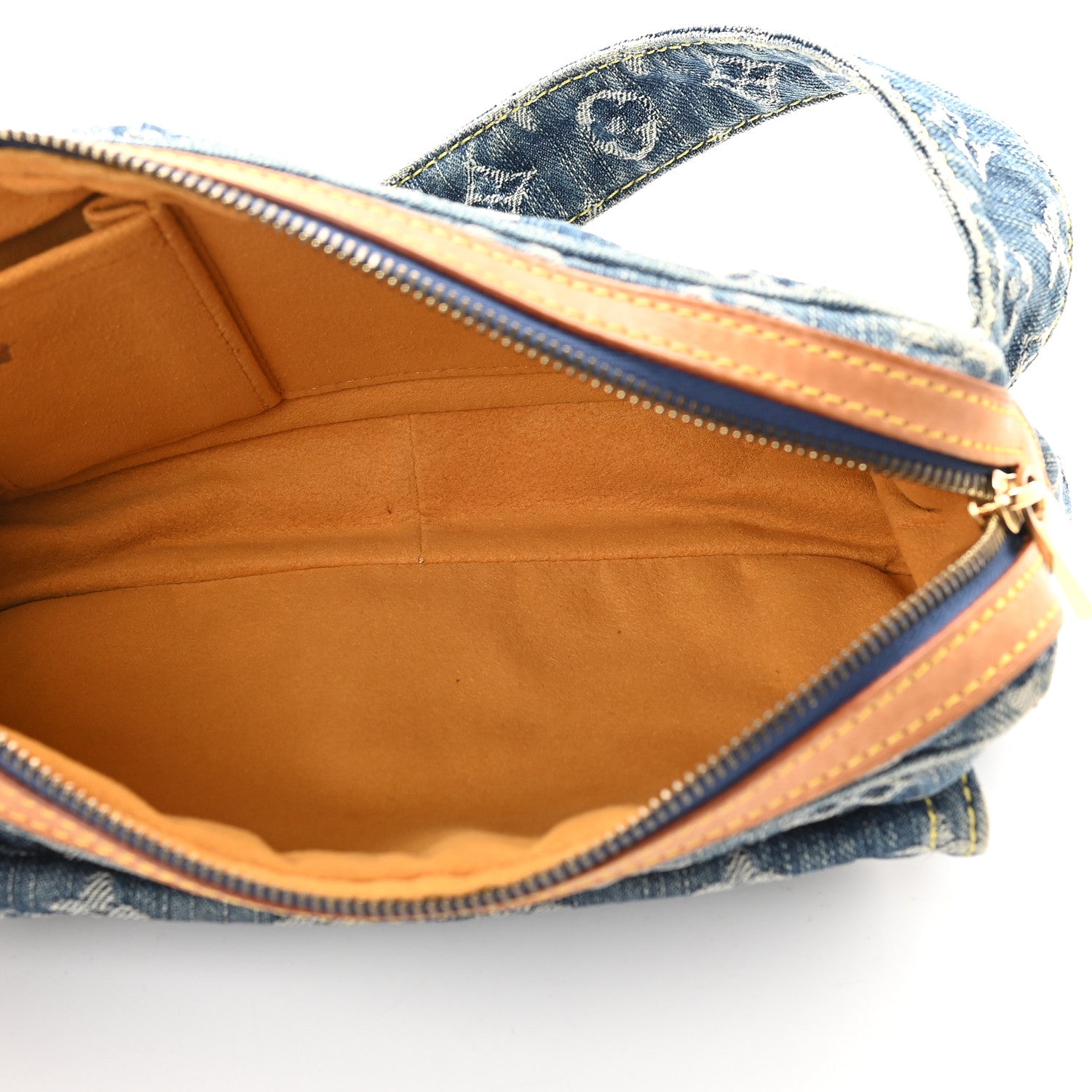 Louis Vuitton Monogram Denim Bum Bag Blue 5 of 9