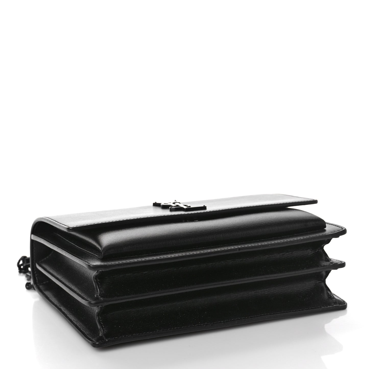 Calfskin Medium Monogram Monochrome Sunset Black