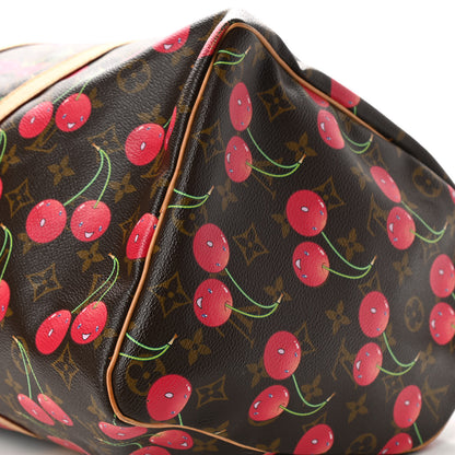 Louis Vuitton Monogram Cerises Keepall 45 9 of 13