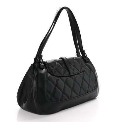 Chanel Caviar Quilted Small Mademoiselle Flap Bag Black 3 of 9