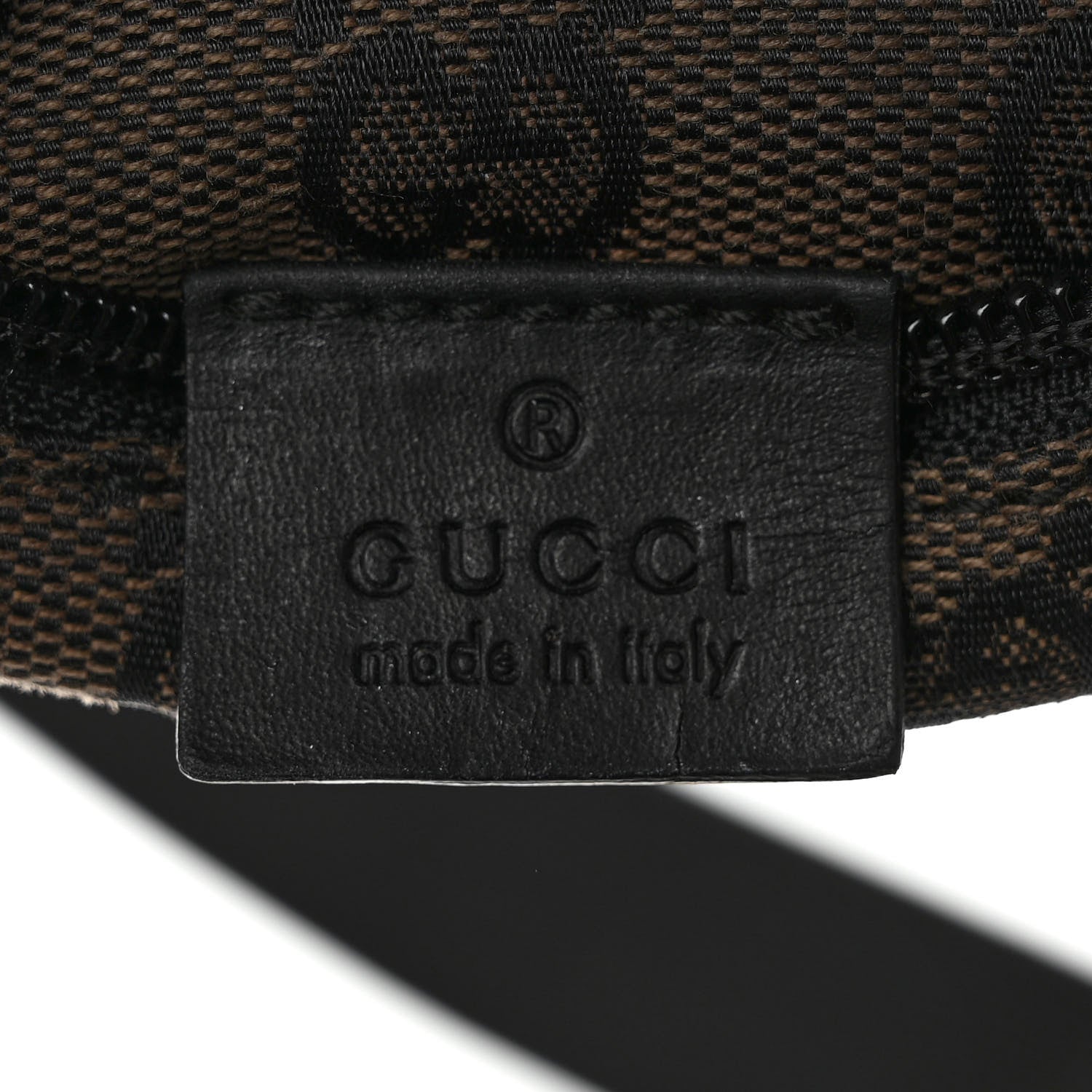 Gucci GG Monogram Double Pocket Belt Bag Navy 5 of 9