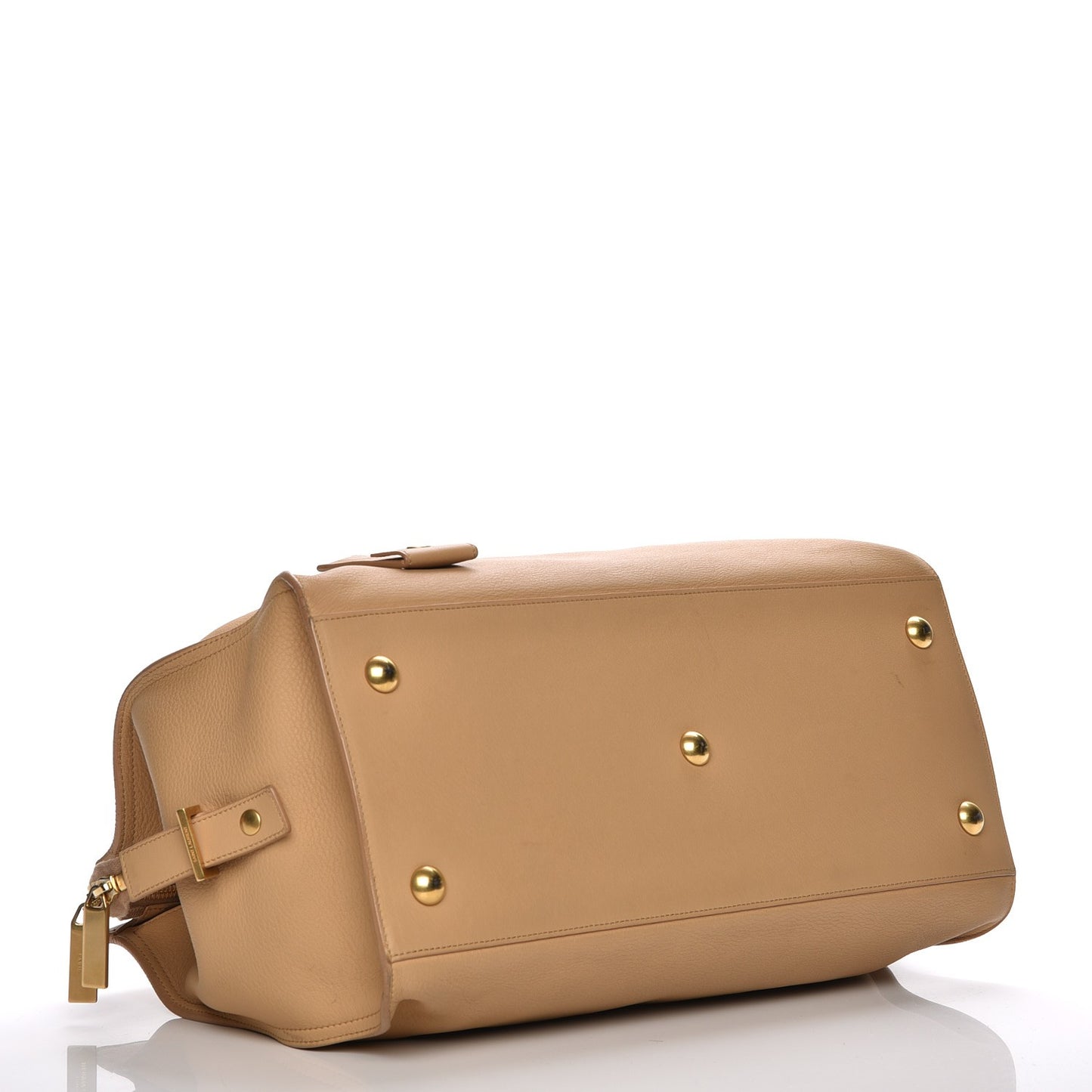 Calfskin Medium Classic Y Cabas Light Beige