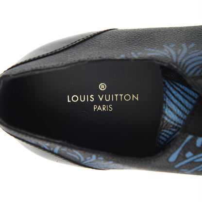 Louis Vuitton Damier Graphite Rope Sneakers 9.5 Blue 8 of 11