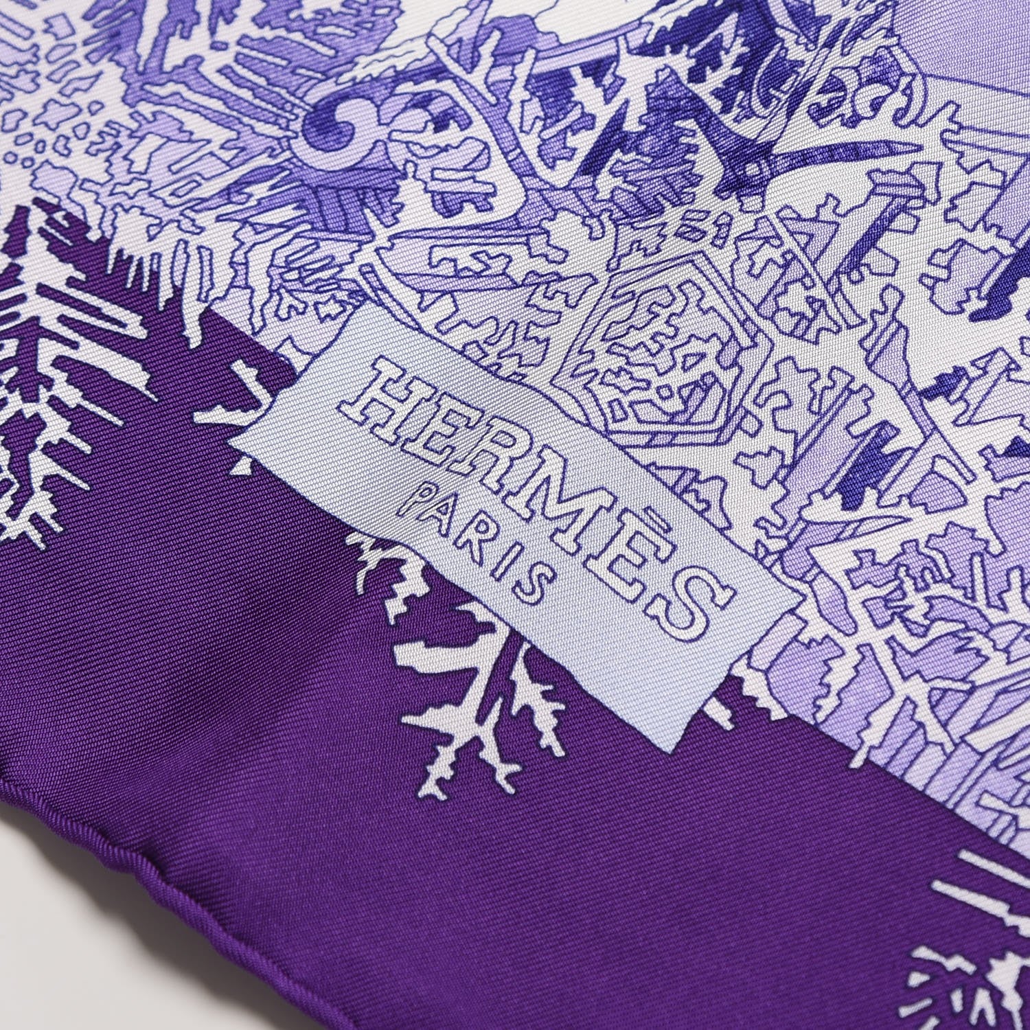 Hermes Silk Scarf De Passage a Moscou Scarf 90 3 of 4