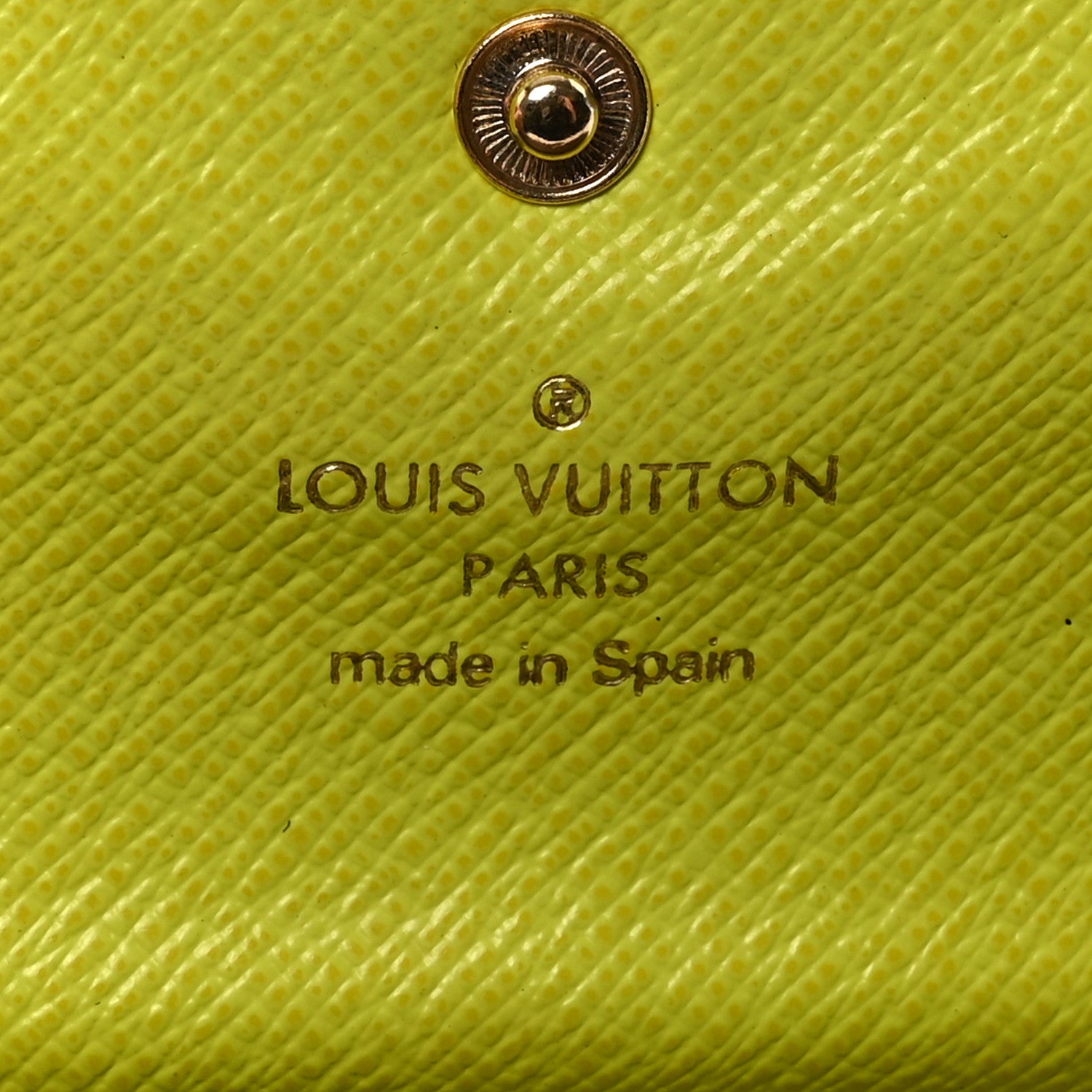 Louis Vuitton Monogram Emilie Wallet Acid 6 of 6