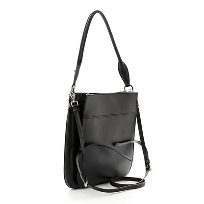 Prada City Calfskin Large Margit Bag Black 3 of 14