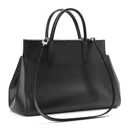 Louis Vuitton Epi Marly MM Black 3 of 13