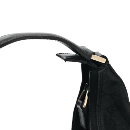 Gucci Nylon Monogram Large Hobo Black 15 of 17