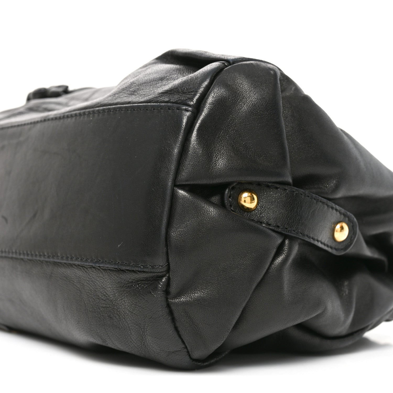 Valentino Garavani Nappa Jardin Rose Framed Duffel Black 9 of 10
