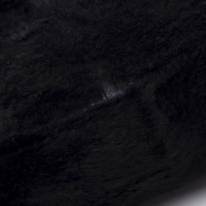 Fendi Mink Fur Mama Baguette Black 8 of 9