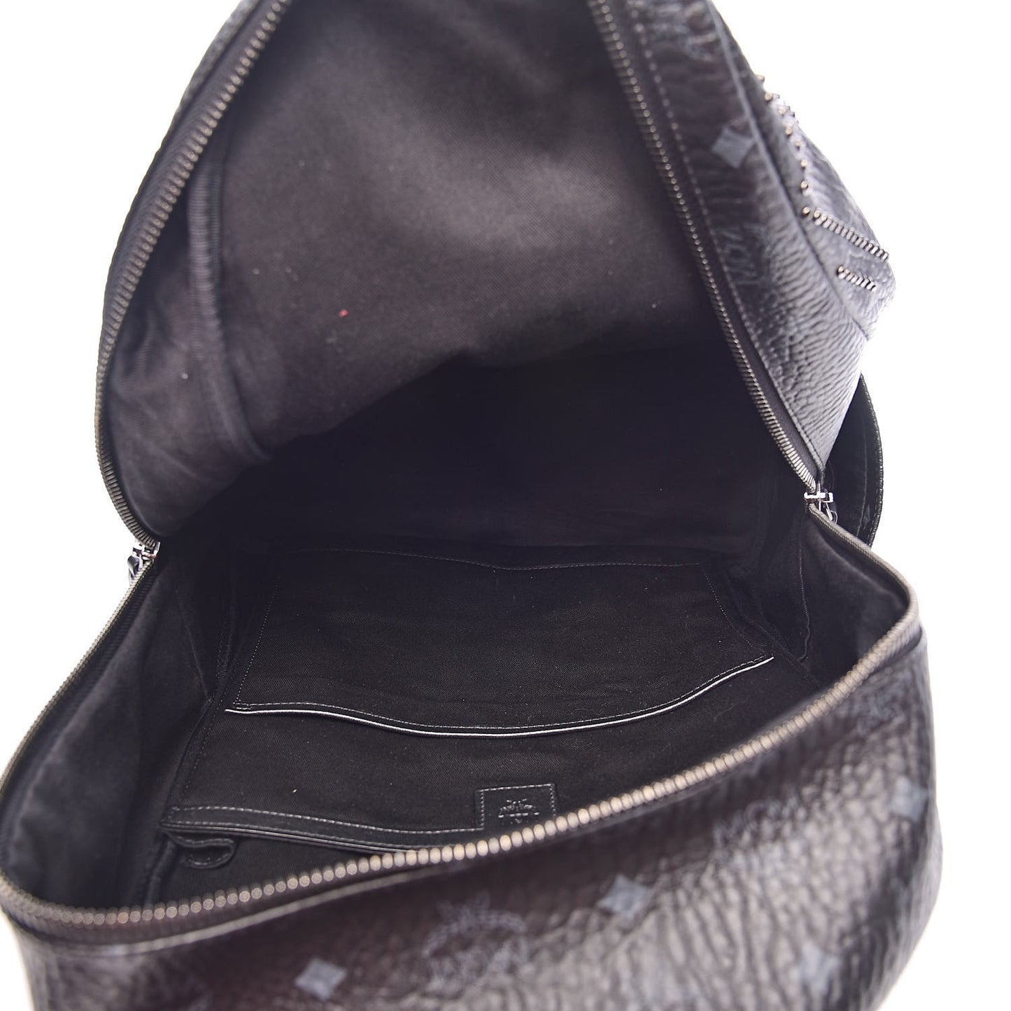 Visetos Studded Medium Backpack Black