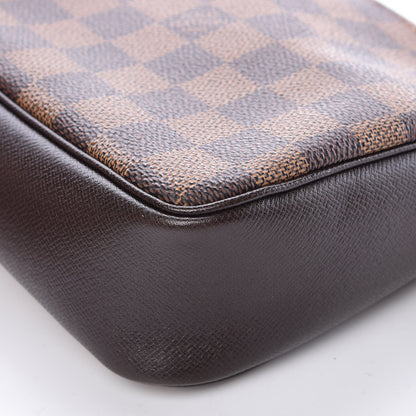 Louis Vuitton Damier Ebene Trousse Make Up Bag Pochette 9 of 11