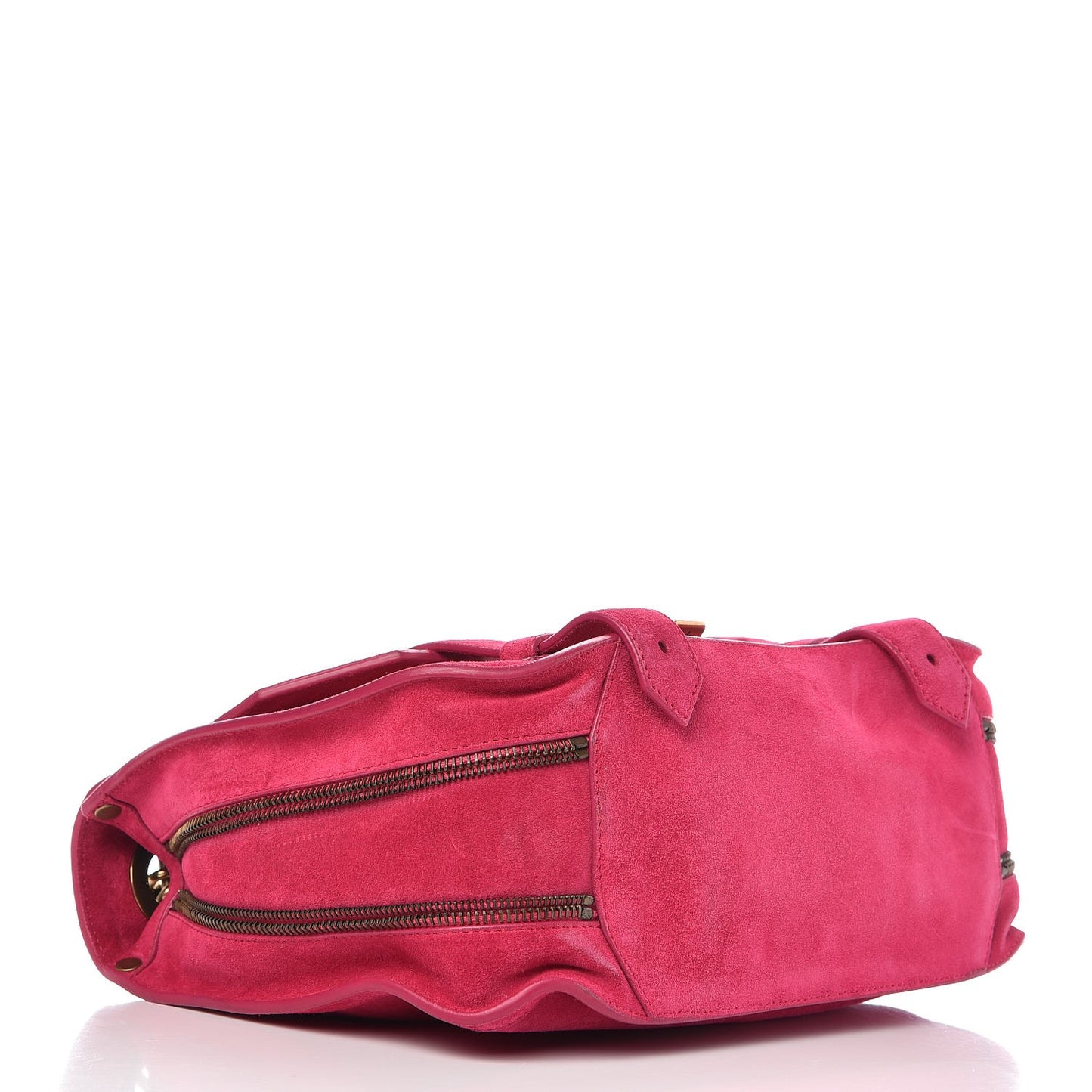 Suede PS1 Mini Pouch Messenger Bag Chianti