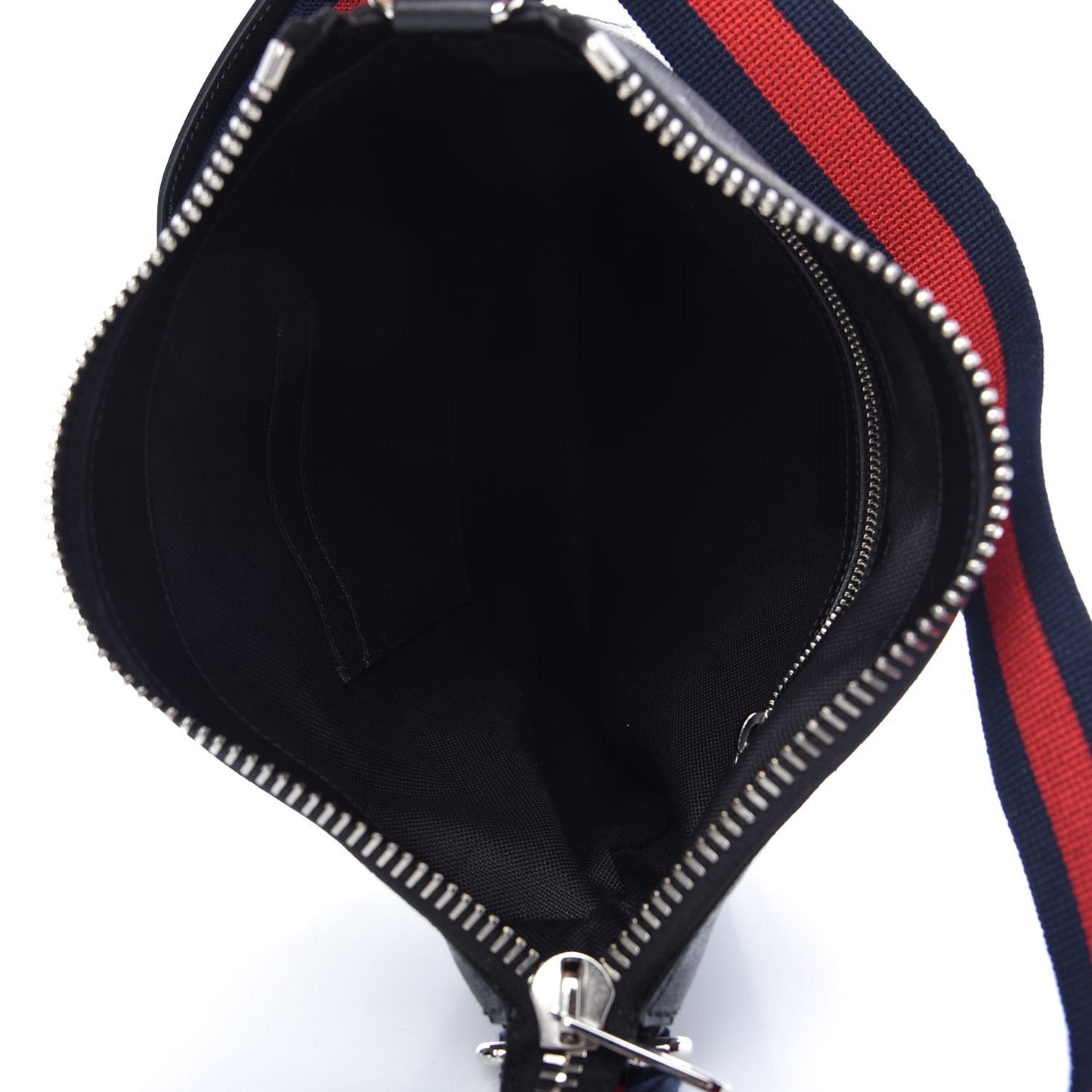 GG Supreme Monogram Tigers Web Messenger Bag Black Multicolor