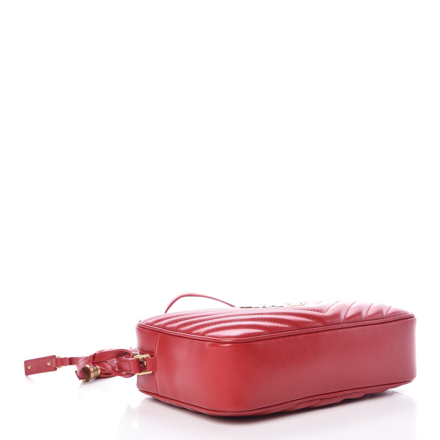 Calfskin Matelasse Monogram Lou Camera Bag Rouge Eros