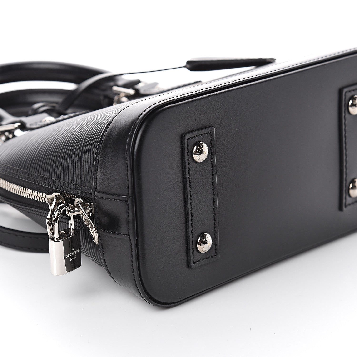 Louis Vuitton Epi Alma BB Black 7 of 8