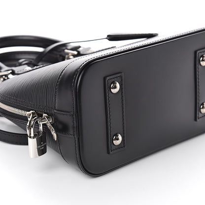 Louis Vuitton Epi Alma BB Black 7 of 8