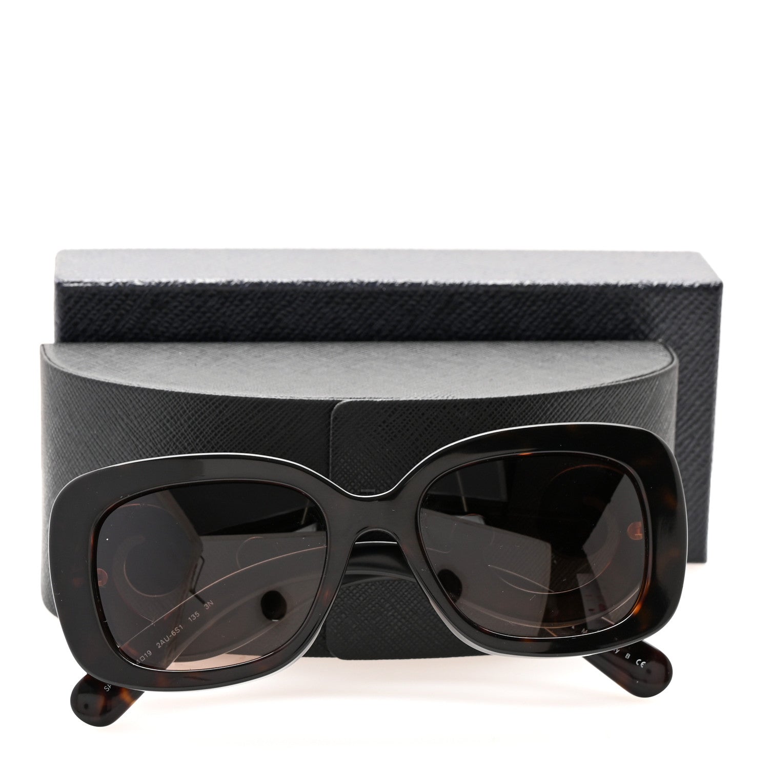Prada Acetate Baroque Sunglasses SPR 27O Tortoise 8 of 8