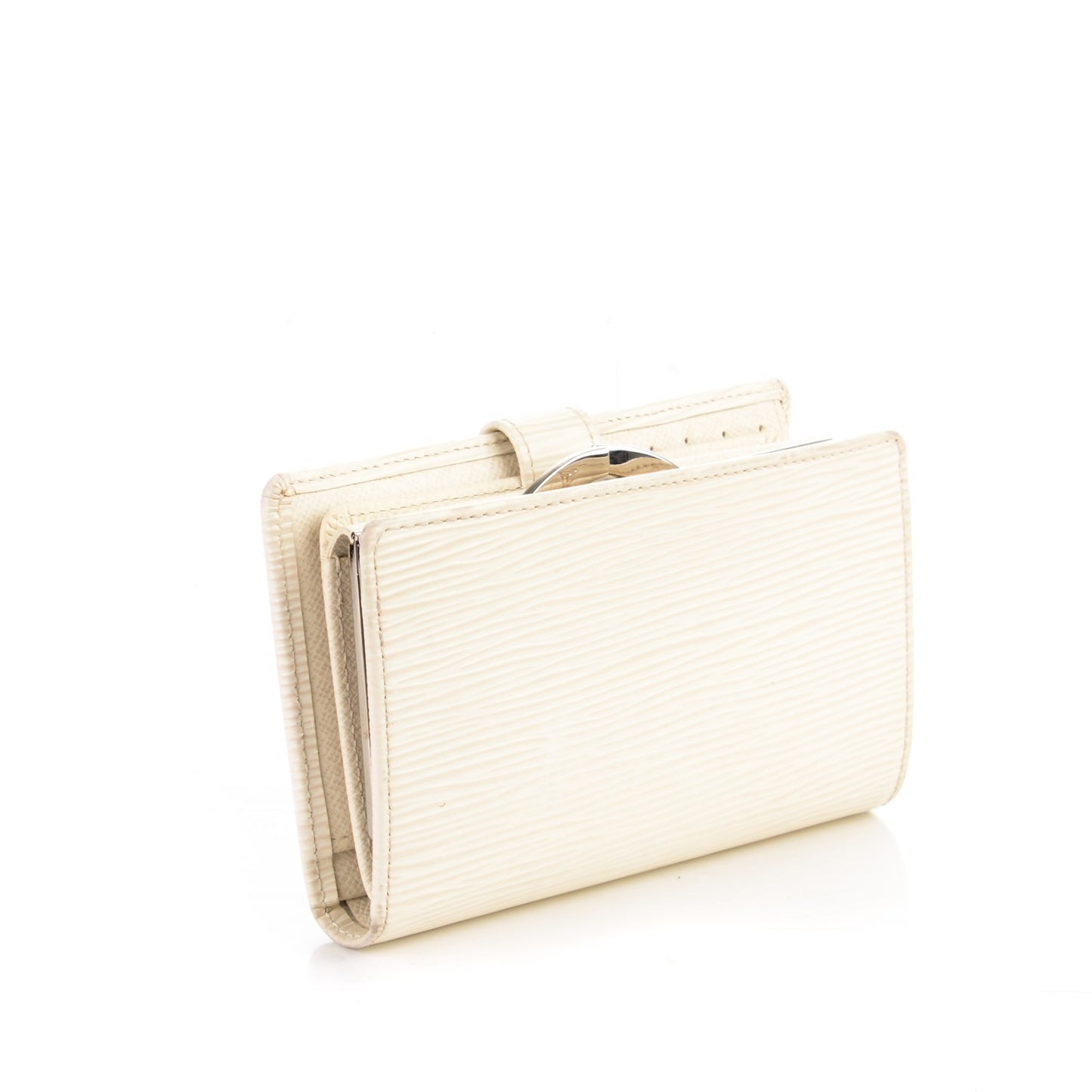 Epi French Purse Wallet Ivory