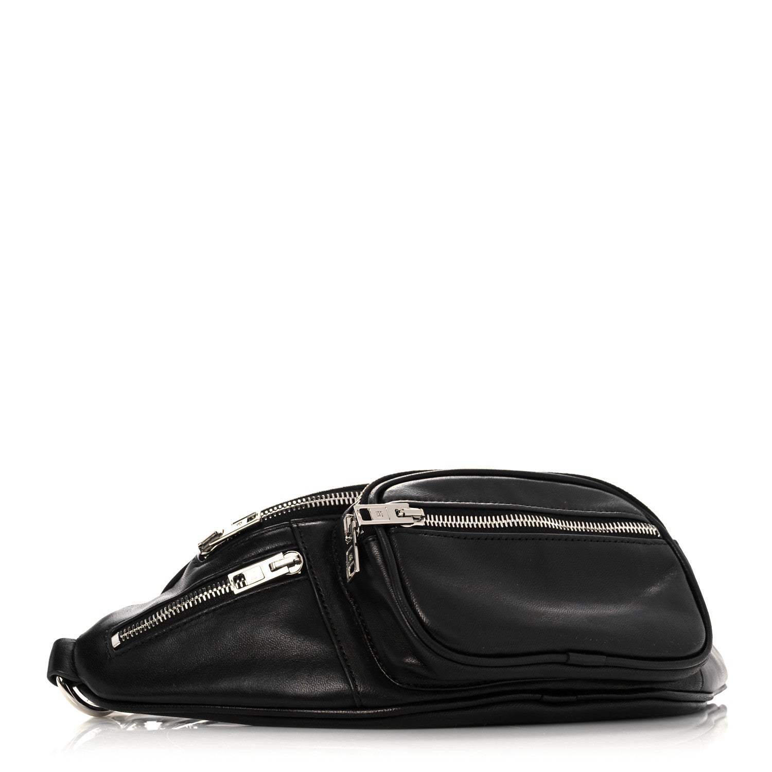 Alexander Wang Lambskin Attica Belt Bag Black 3 of 12