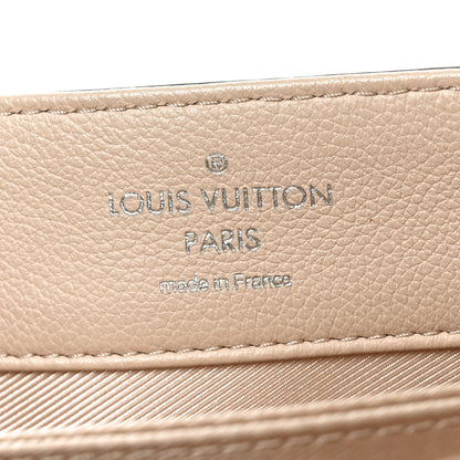 Louis Vuitton Soft Calfskin Lockme II Top Handle Beige Blue 6 of 9