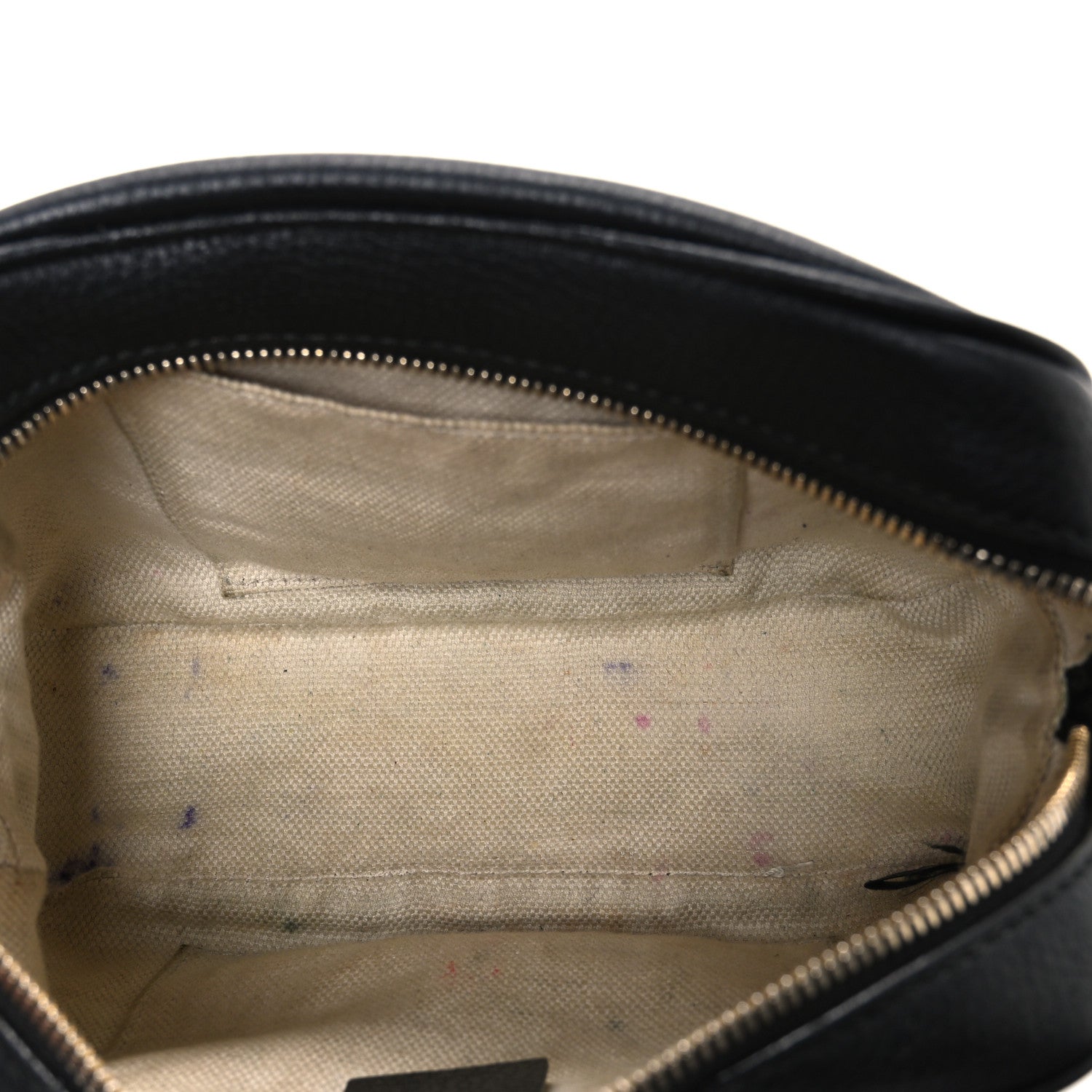 Gucci Pebbled Calfskin Small Soho Disco Bag Black 5 of 12