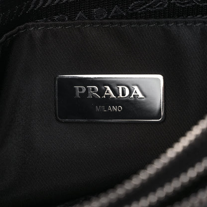 Prada Re-Nylon Saffiano Re-Edition 2000 Double Zip Crossbody Bag Black 6 of 14