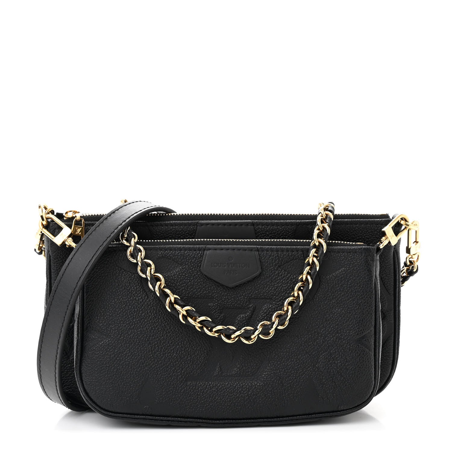 Louis Vuitton Empreinte Monogram Giant Multi Pochette Accessories Black 1 of 11