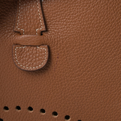 Hermes Taurillon Clemence Evelyne PM Gold 12 of 16
