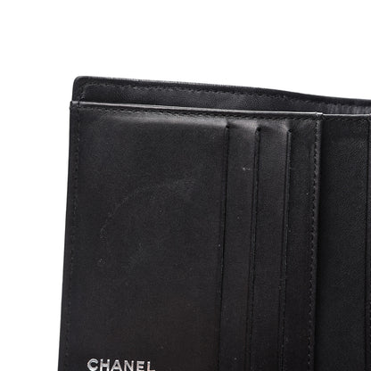 Chanel Patent Quilted Brilliant Compact Wallet Black 10 of 10