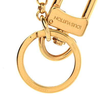Louis Vuitton Metal Monogram Into The Flower Bag Charm Key Holder 4 of 4