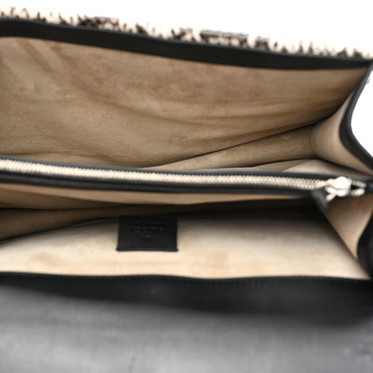 Gucci GG Supreme Monogram Snakeskin Crystal Magnetismo Embroidered Medium Dionysus Shoulder Bag 5 of 10