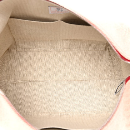 Hermes Canvas Large Bride-A-Brac Cabriole Case Terracotta 5 of 7