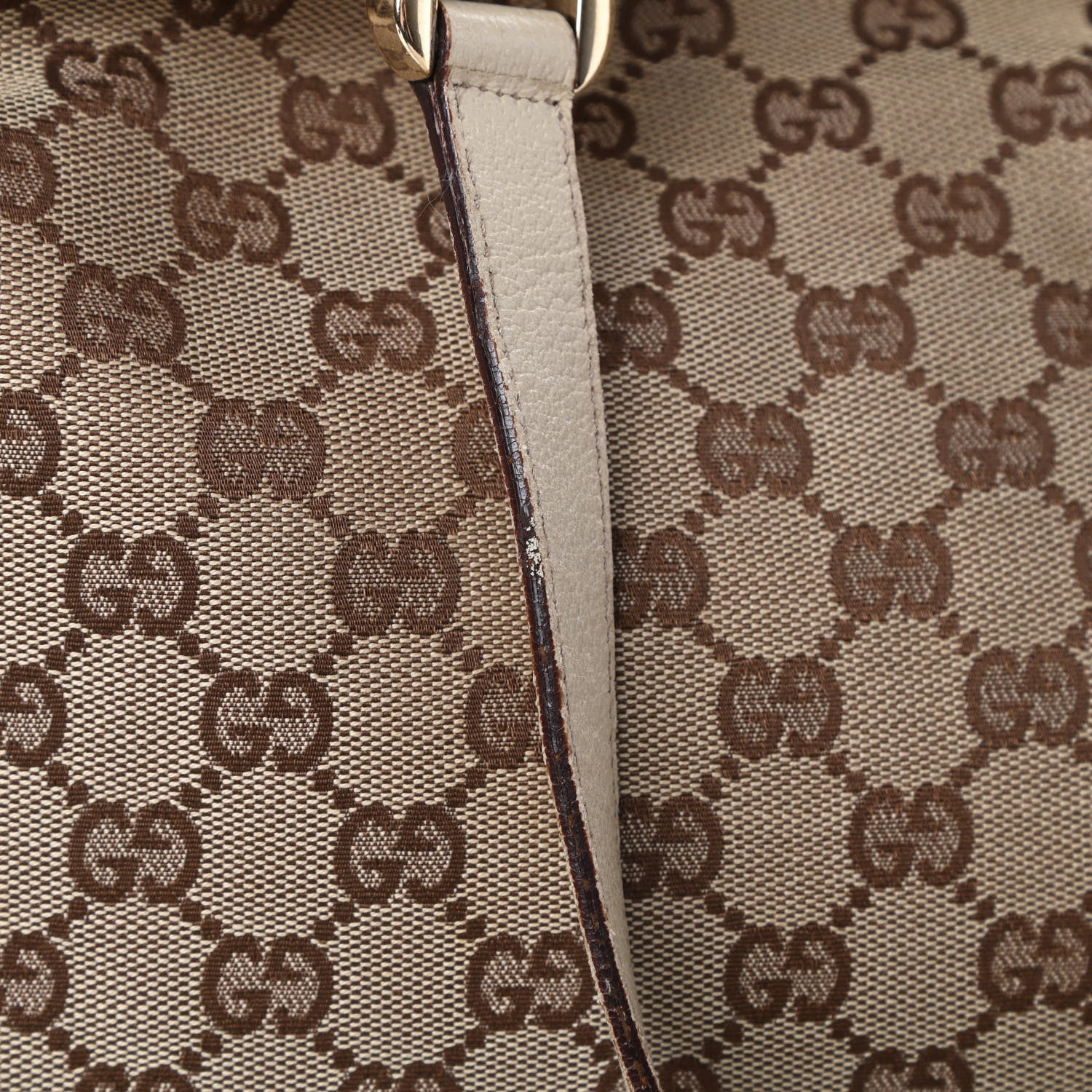 Gucci Monogram Large Abbey Tote Off White 19 of 19