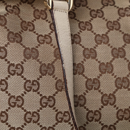 Gucci Monogram Large Abbey Tote Off White 19 of 19