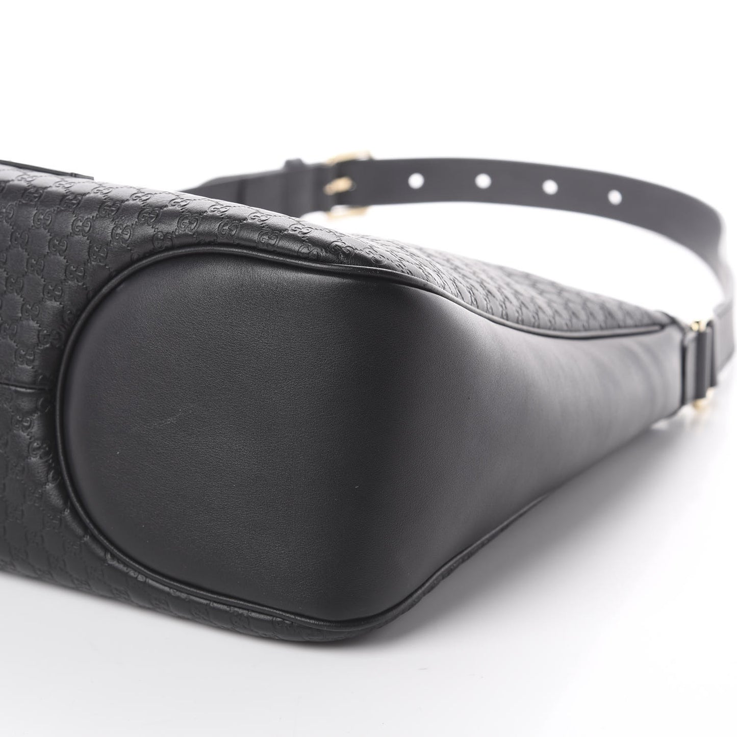 Microguccissima Shoulder Bag Black
