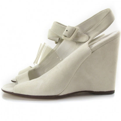 Prada Suede Platform Wedge Sandals 38.5 2 of 7