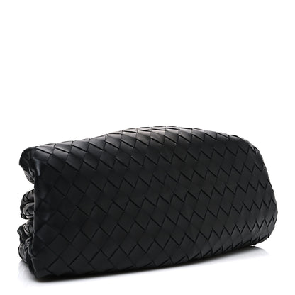 Bottega Veneta Nappa Maxi Intreccio The Pouch Oversized Clutch Black 4 of 11