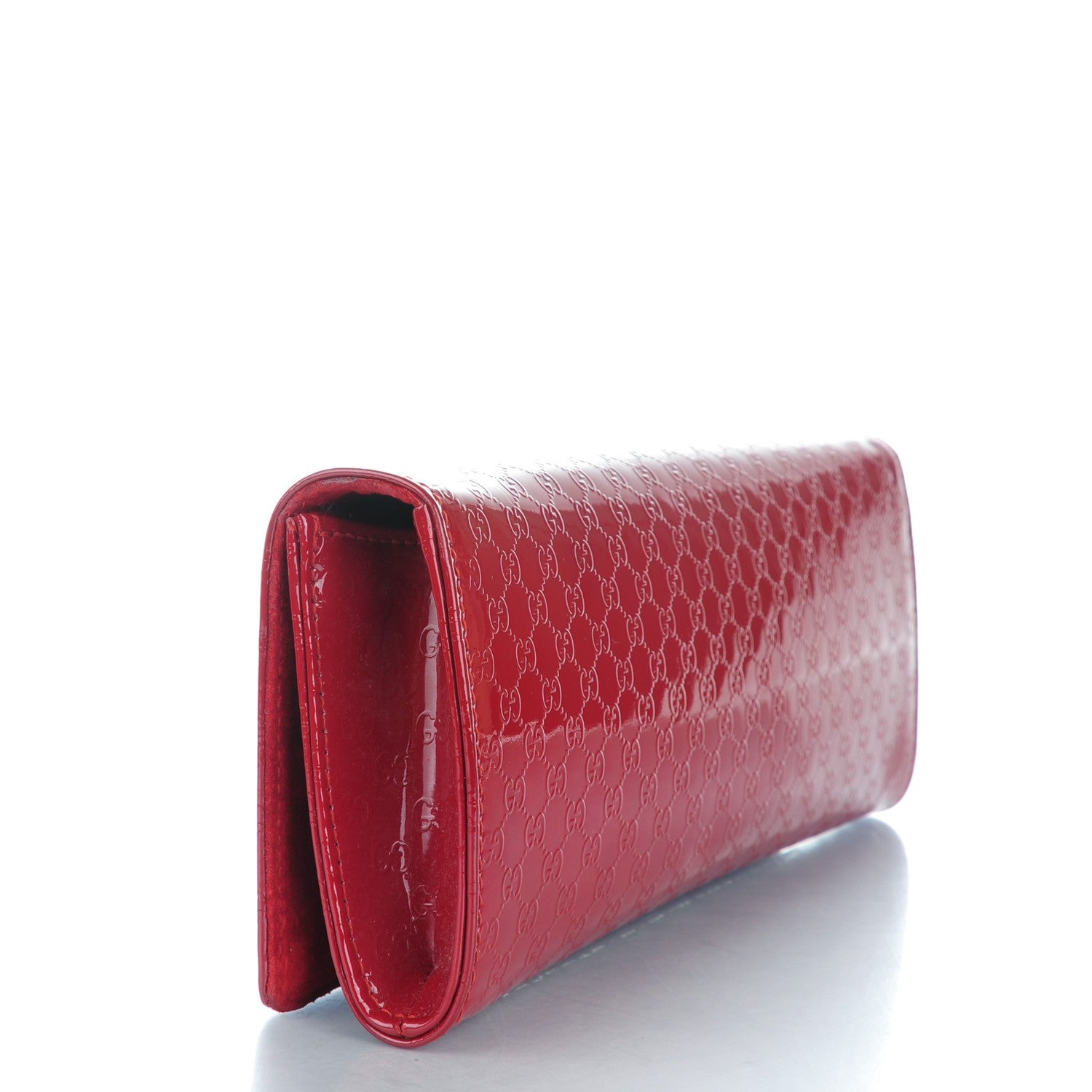 Gucci Patent Microguccissima Small Broadway Clutch Rose Bed 3 of 9