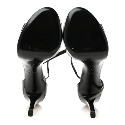 Louis Vuitton Calfskin Platform Sandals 41 Black 6 of 10