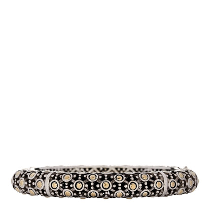 John Hardy Sterling Silver 18K Yellow Gold Jaisalmer Bangle Bracelet 2 of 4