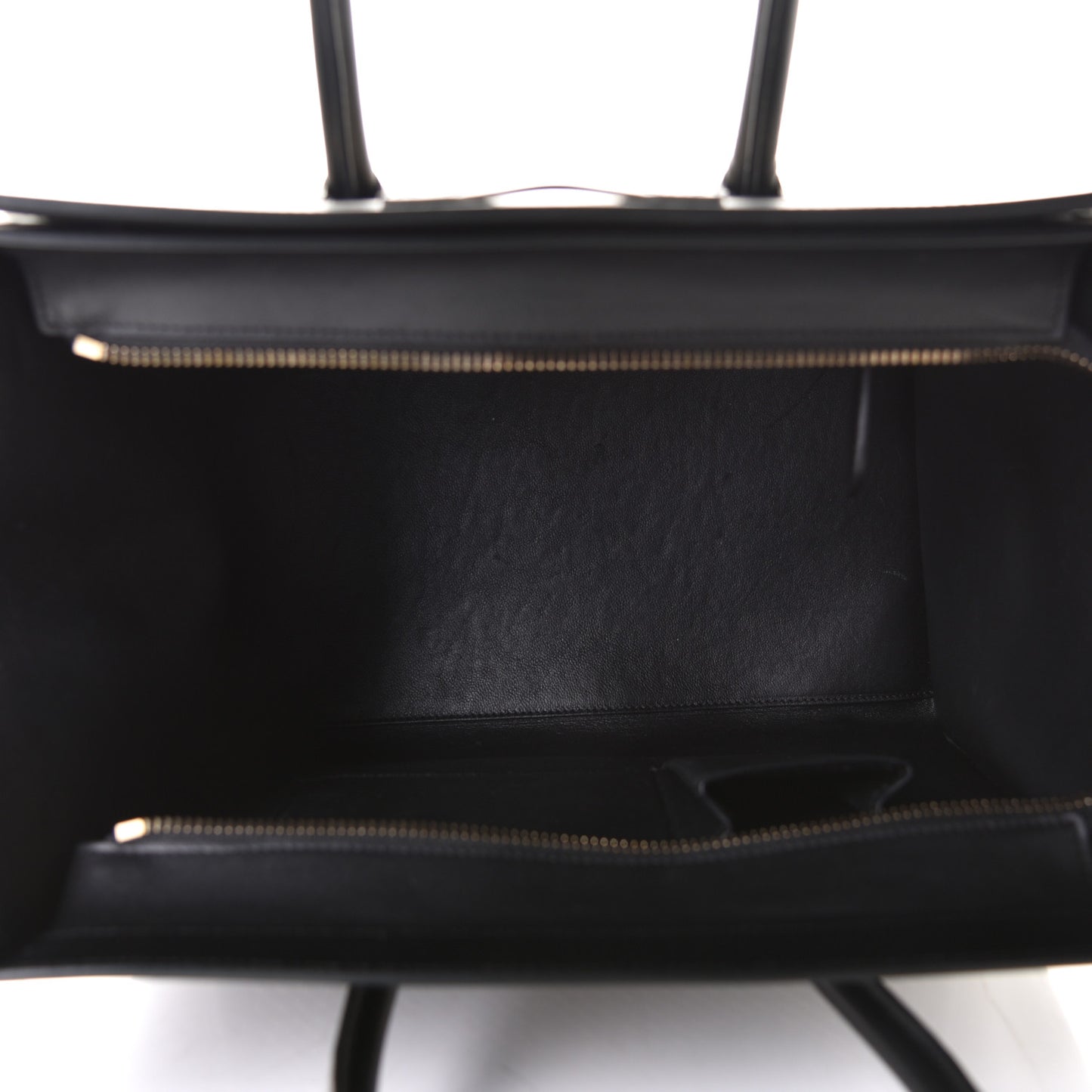 Twill Smooth Calfskin Mini Luggage Dune Black