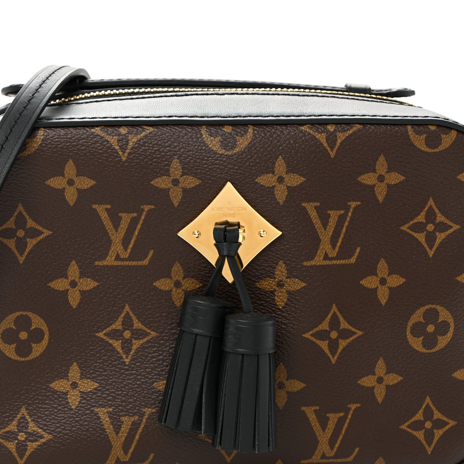 Louis Vuitton Monogram Saintonge Black 7 of 9