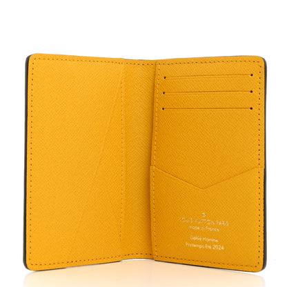Louis Vuitton Damier Pop Pocket Organizer NM Yellow 5 of 6