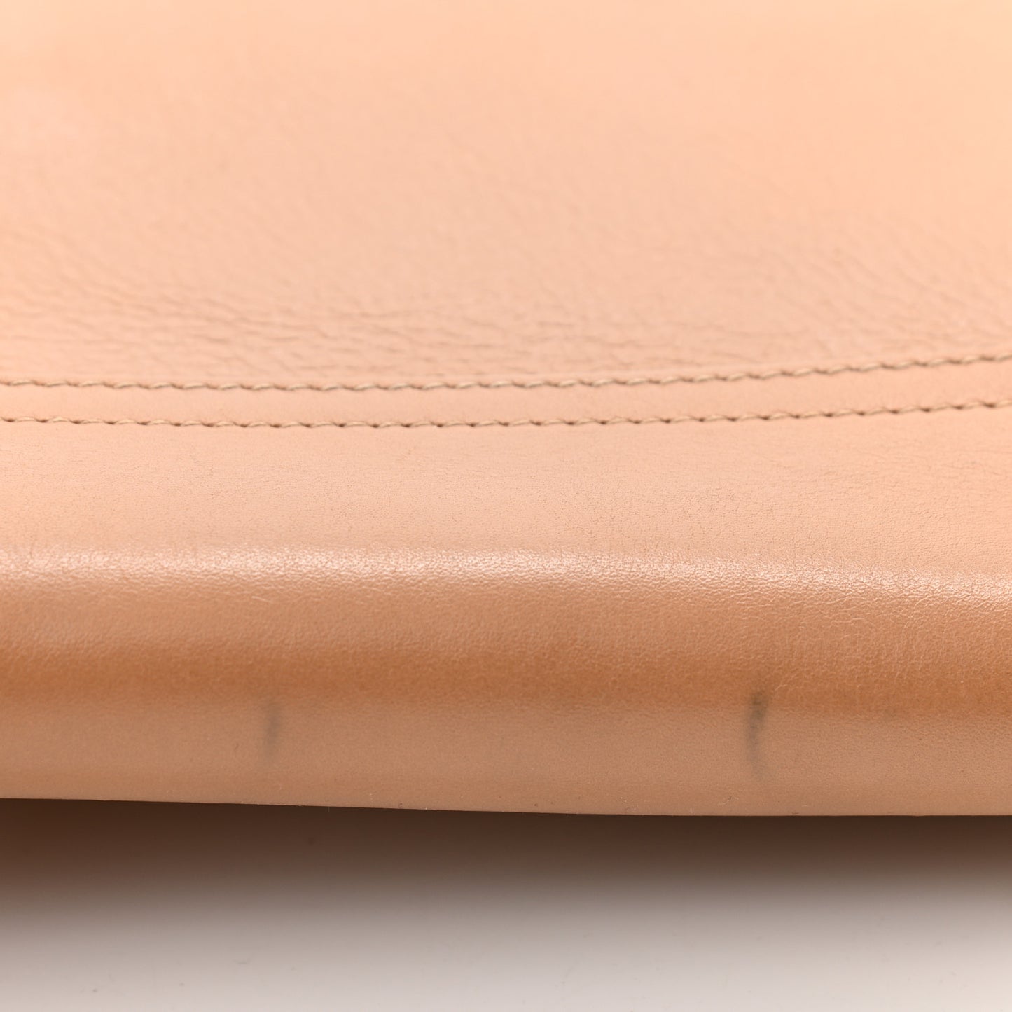 Suede Smooth Calfskin Drew Shoulder Bag Milky Coffee