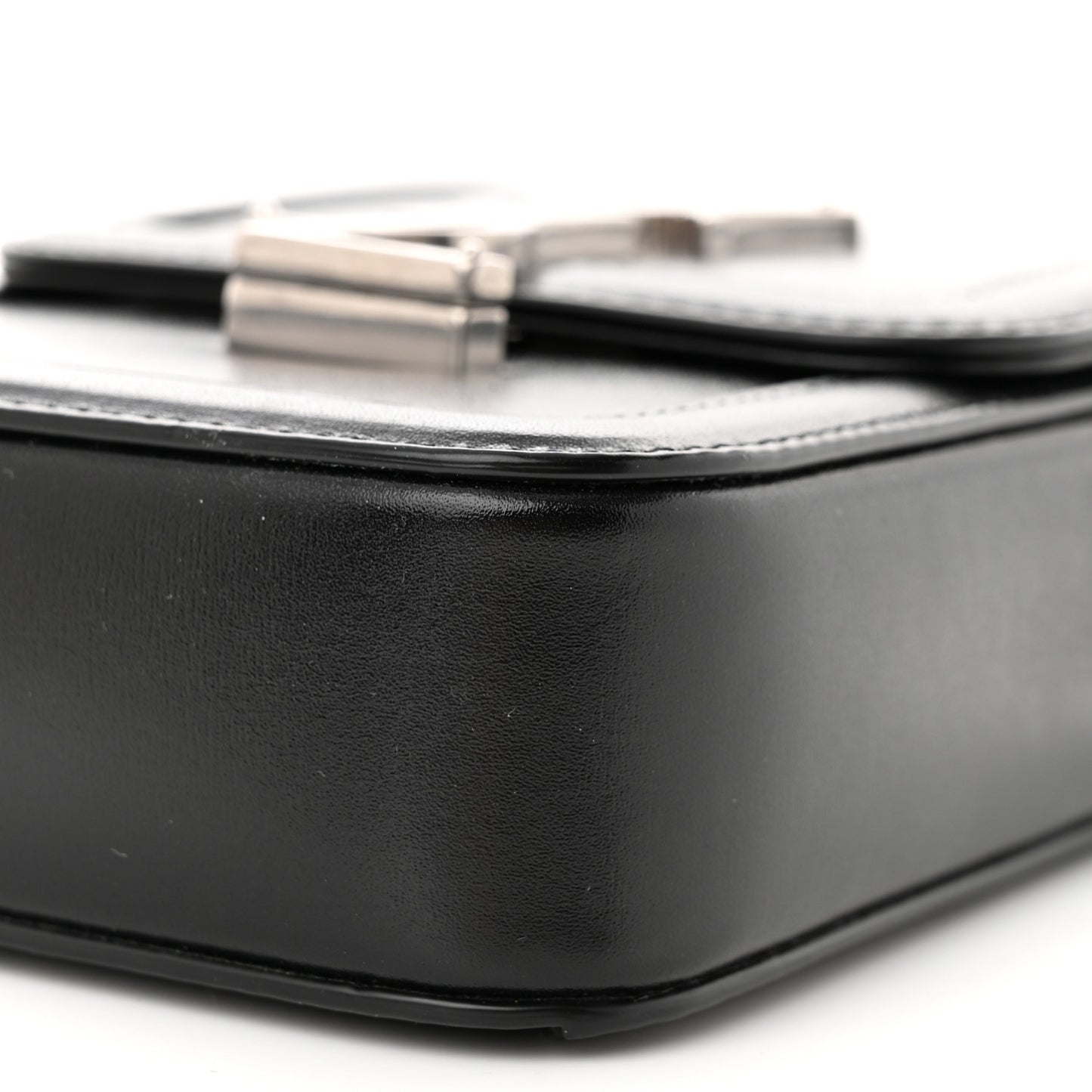 Smooth Calfskin Mini Solferino Satchel Black