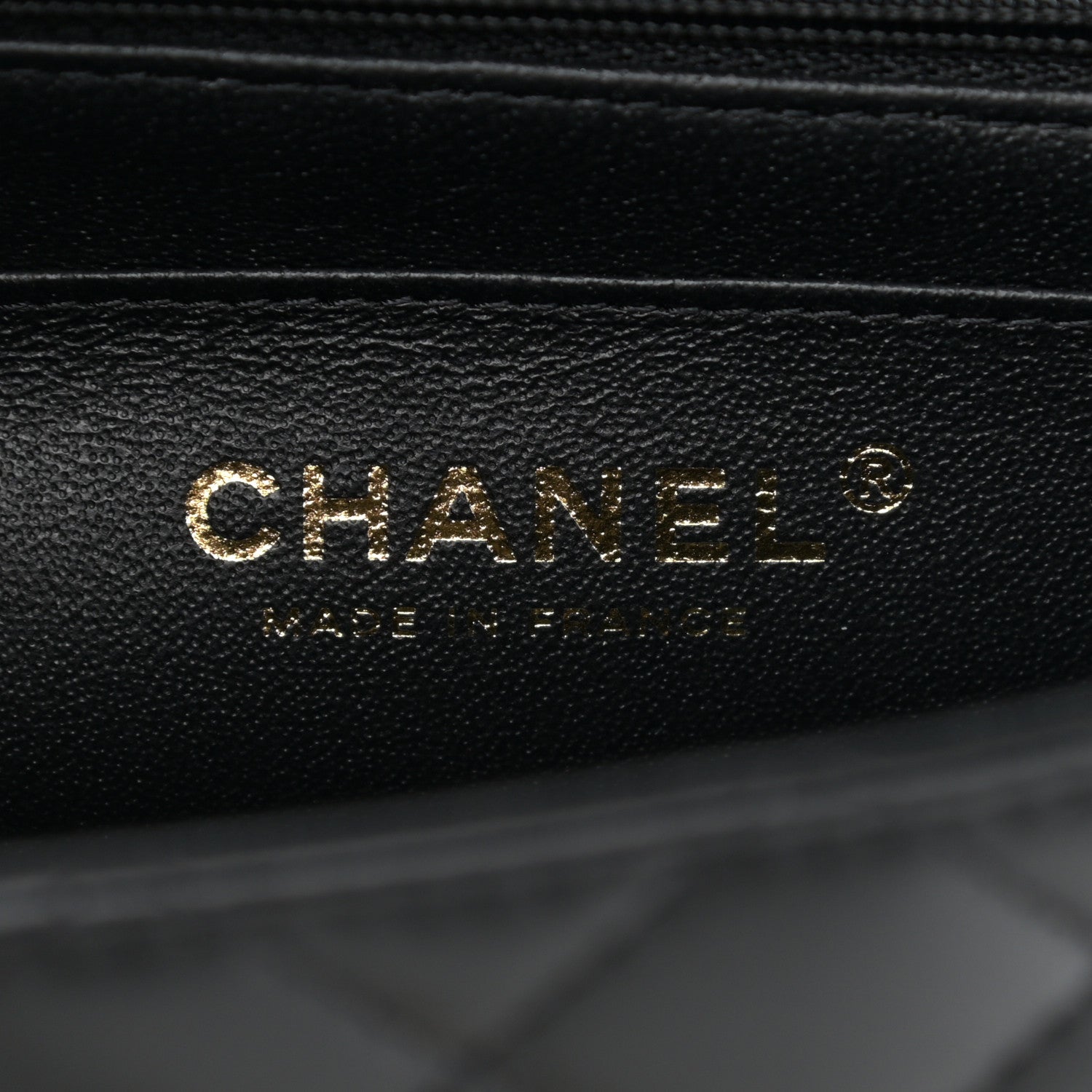 Chanel Lambskin Quilted Mini Top Handle Rectangular Flap Black 6 of 9