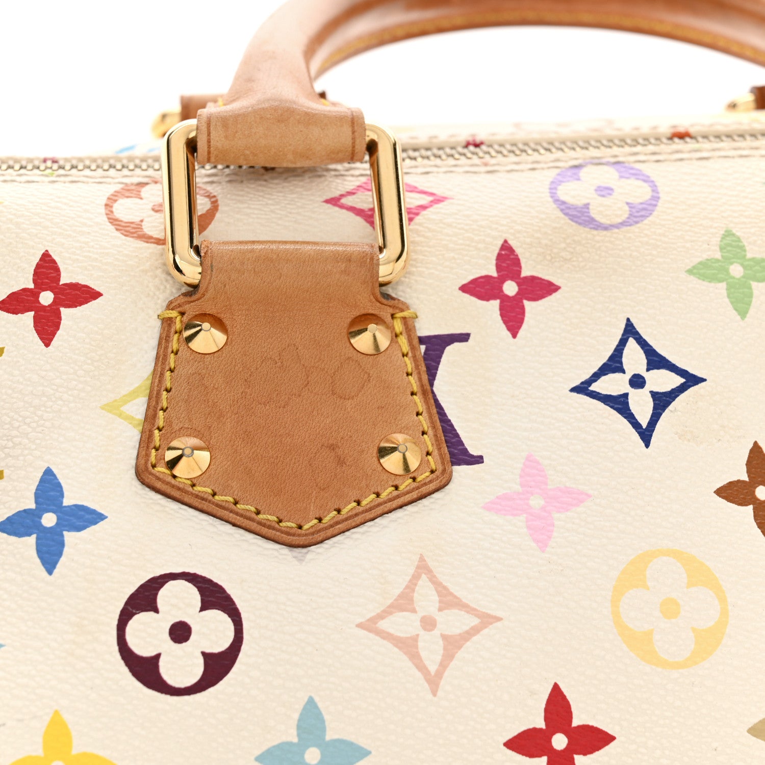 Louis Vuitton Monogram Multicolor Speedy 30 White 16 of 17