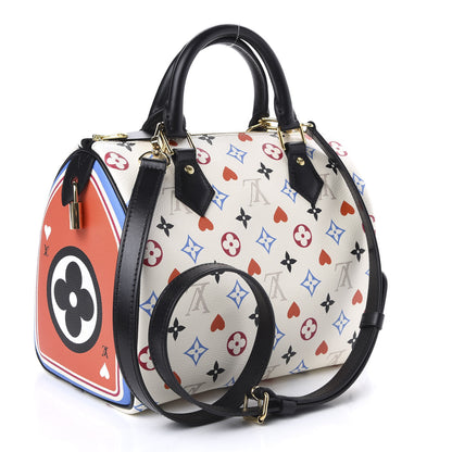 Louis Vuitton Game On Speedy Bandouliere 25 White 3 of 10